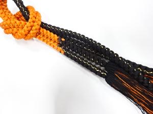 正絹　手組帯締め